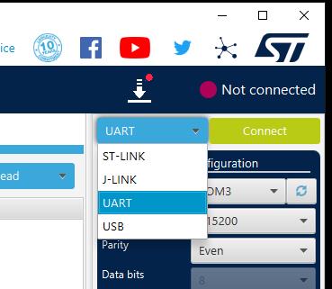 【花雕学编程】Arduino动手做（236）---STM32CubeProgrammer烧录图1