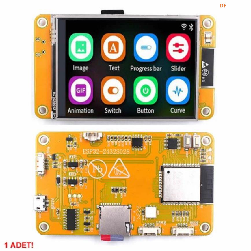 【花雕学编程】Arduino动手做（238）---ESP32-2432S028液晶2.8寸图1