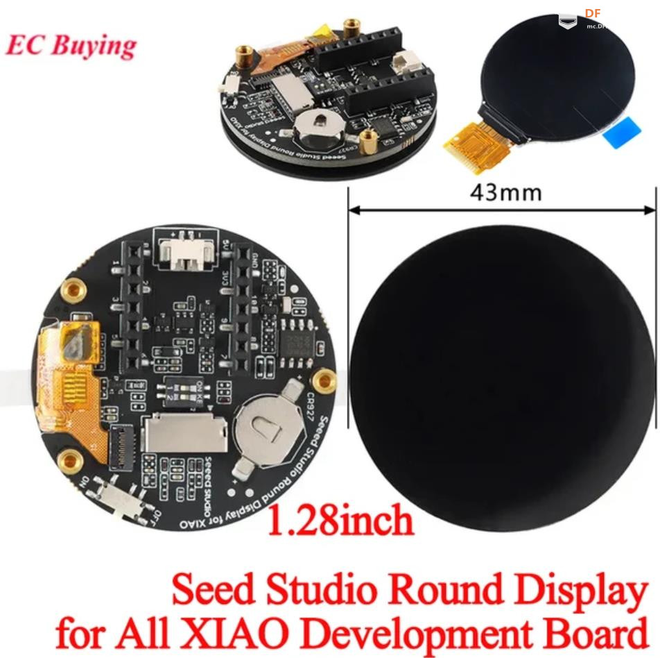 【花雕学编程】Arduino动手做（240）---XIAO Round display园屏图1