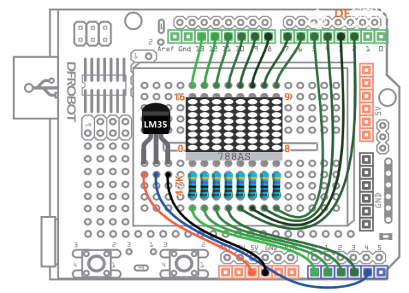 Arduino入门教程28-温度计图2