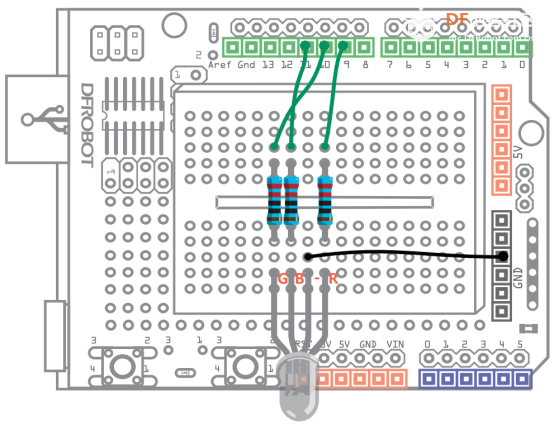 Arduino入门教程29-调光面板图2