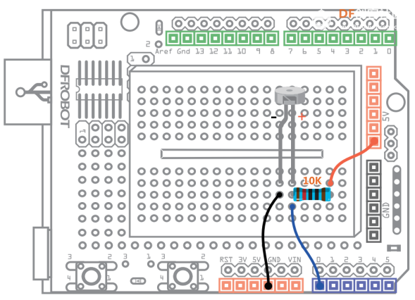 [入门教程]Arduino入门教程30-绘制光线图2