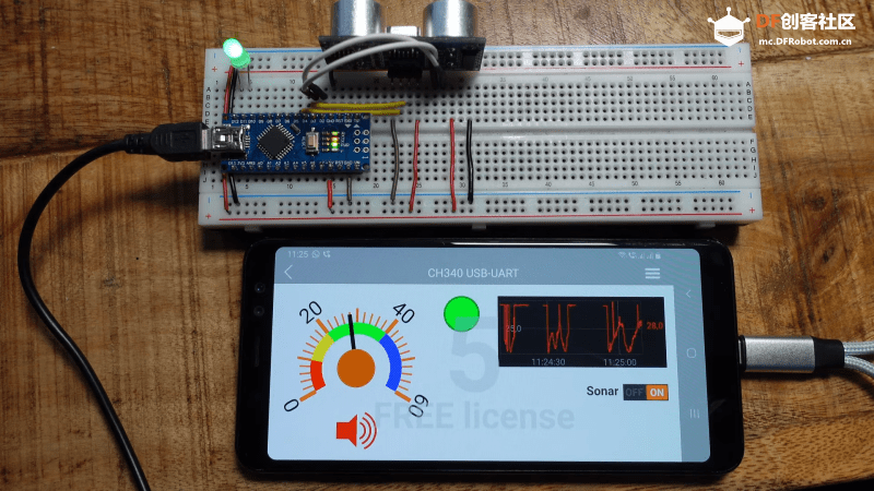 自己会走动的桌子、老旧手机变身Arduino触屏神器、极...图23