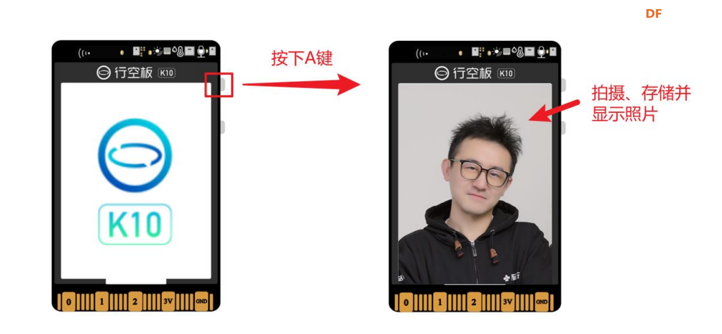 【行空板K10基础入门教程】第07课:K10人脸识别AI 魔法相机图17