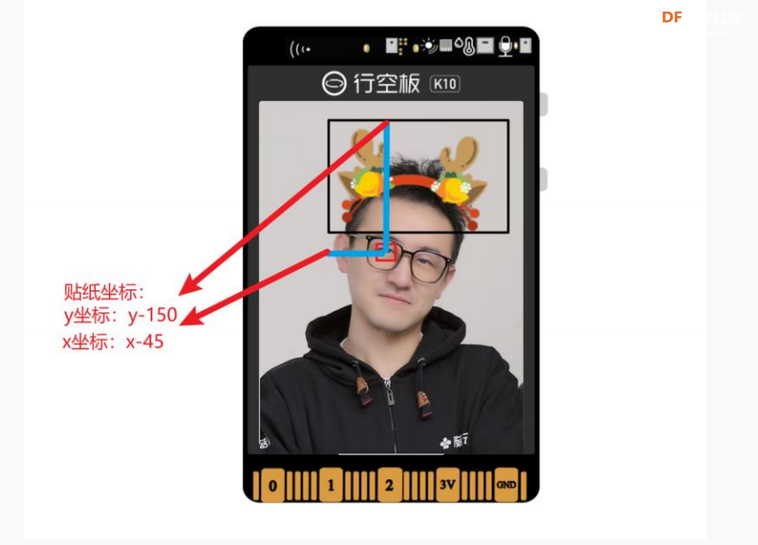 【行空板K10基础入门教程】第07课:K10人脸识别AI 魔法相机图25