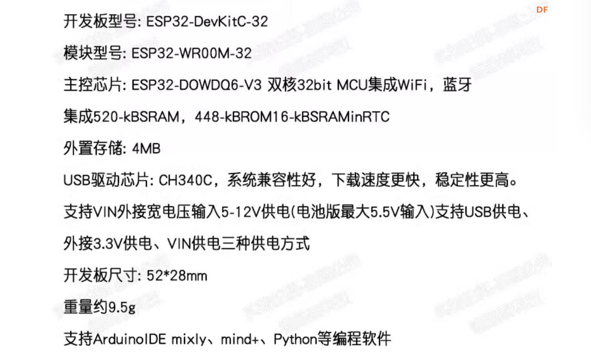 【花雕学编程】Arduino动手做（241）---ESP32 Dev Board CH340图2