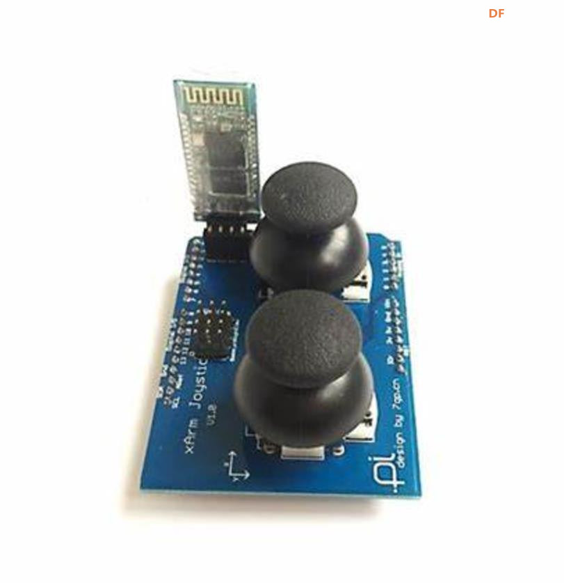 【花雕学编程】Arduino动手做（243）---双路 JoyStick 扩展板图1