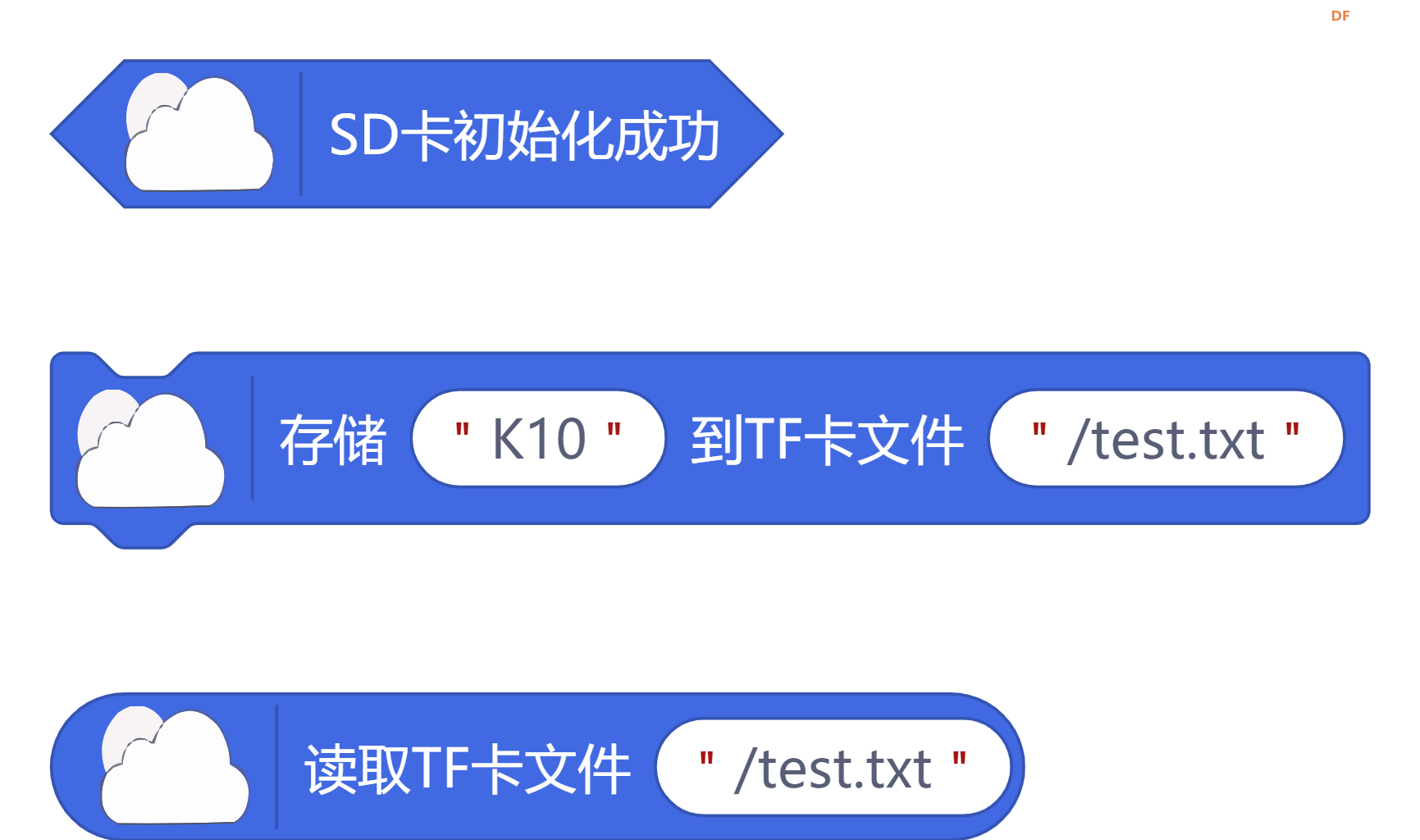 行空板K10板载TF卡Mind+用户库图2