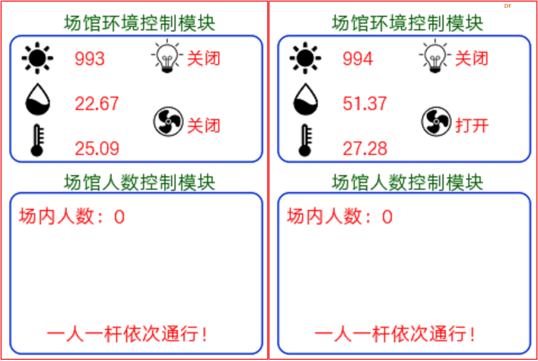 信息科技实验（苏教版）——实现场馆温湿度控制模块...图7