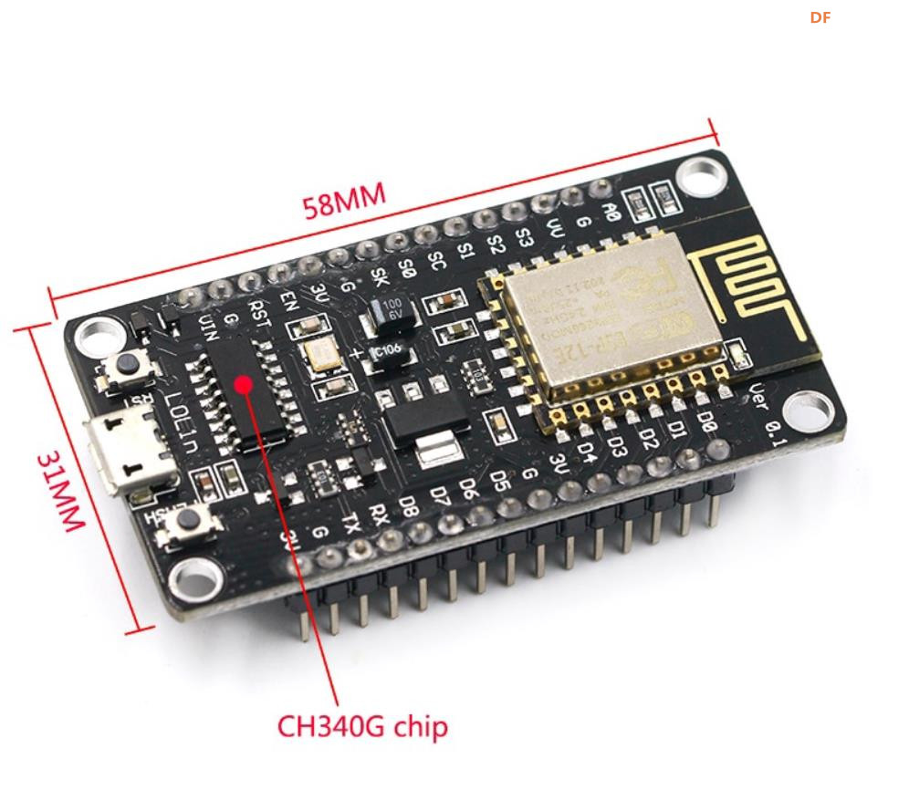 【花雕学编程】Arduino动手做（246）---Nodemcu V3 Lua ESP8266图1