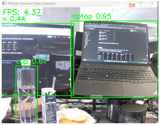 使用 OpenVINO 在 LattePanda Mu（Intel N100 处理器）上运行 YOLOv8图11