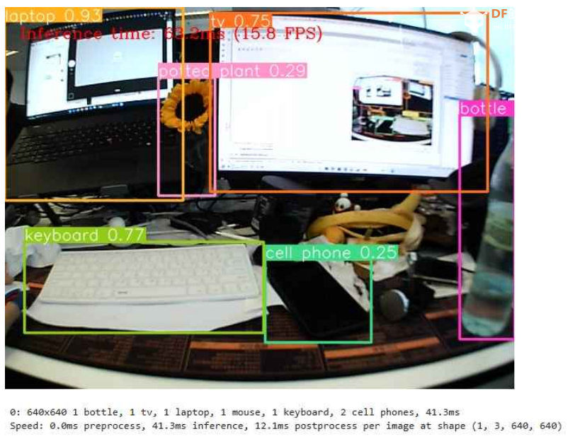 使用 OpenVINO 在 LattePanda Mu（Intel N100 处理器）上运行 YOLOv8图13