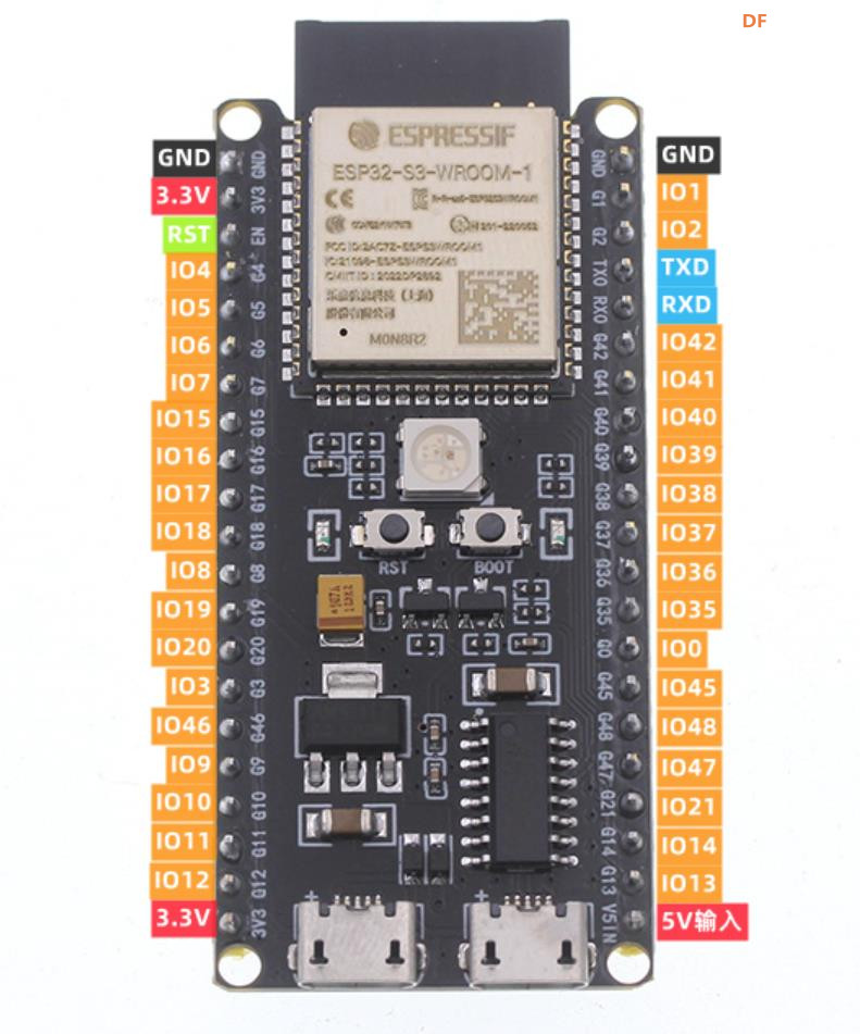 【花雕学编程】Arduino动手做（247）---Goouuu ESP32-S3 N16R8图1