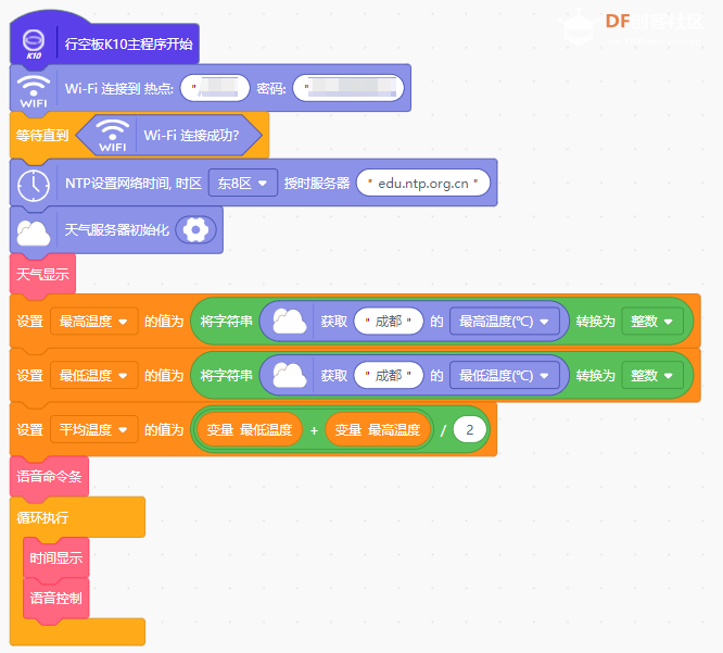 项目实践案例征集-行空板K10-语花时钟图12