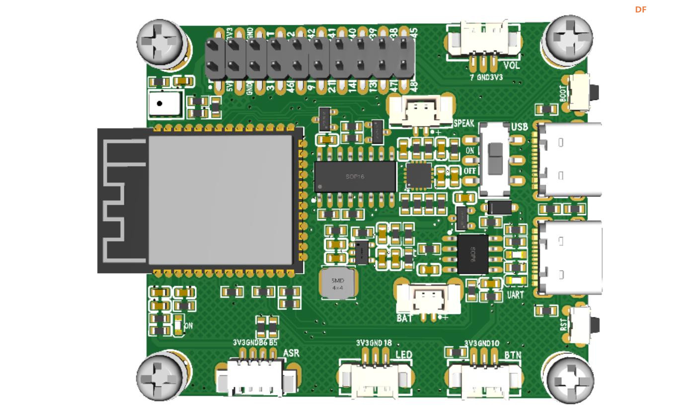 【花雕学编程】Arduino动手做（248）---ESP-AI 开发板图2