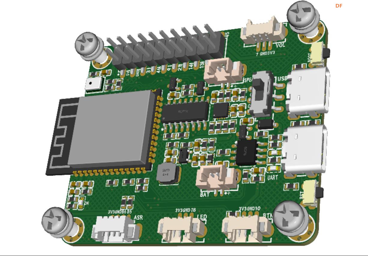 【花雕学编程】Arduino动手做（248）---ESP-AI 开发板图1