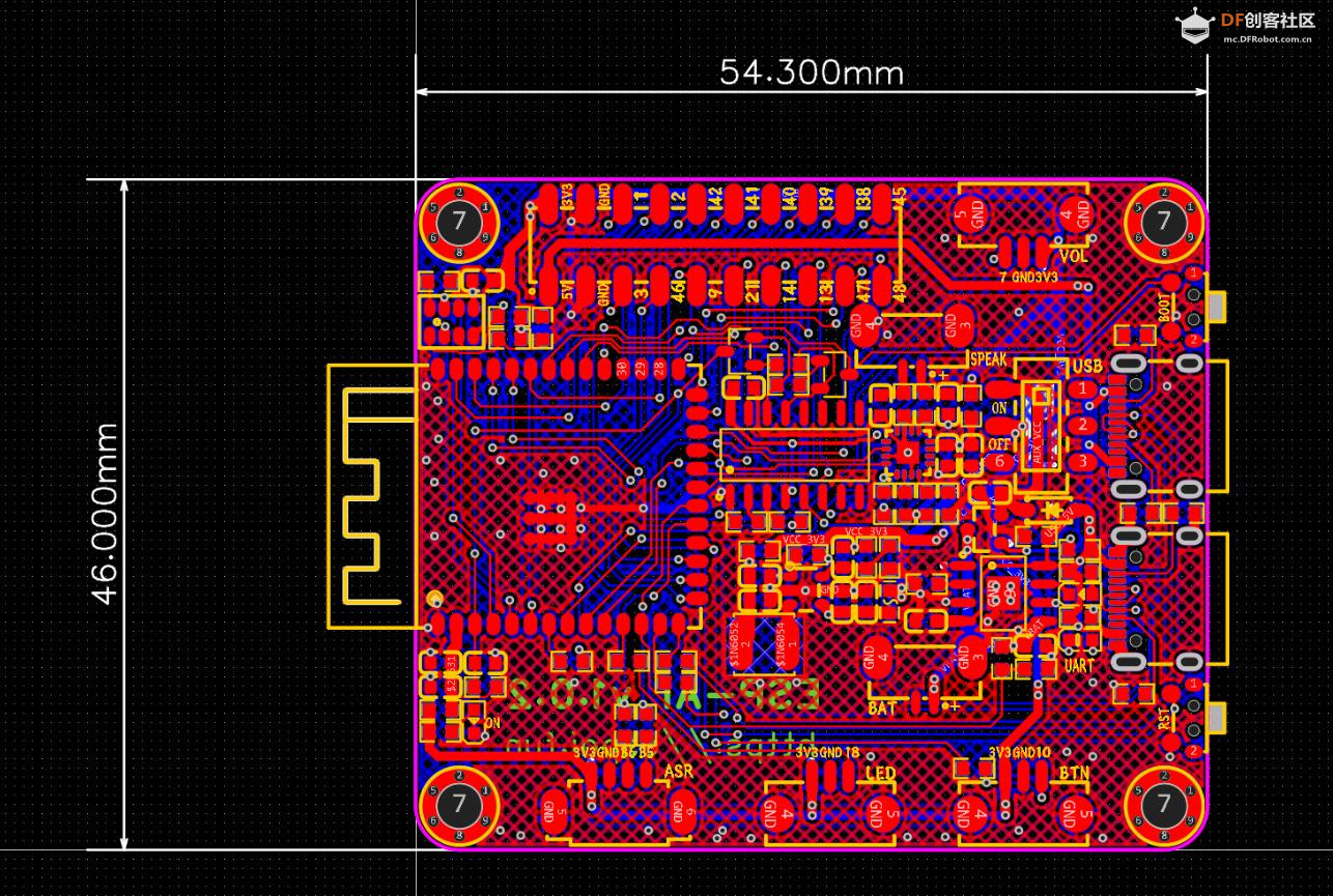 【花雕学编程】Arduino动手做（248）---ESP-AI 开发板图2