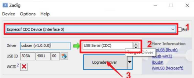 win7系统在Mind+选择端口的位置找不到UNIHIKER K10图5