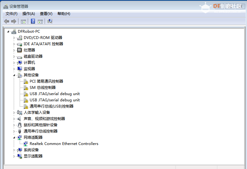 win7系统在Mind+选择端口的位置找不到UNIHIKER K10图4