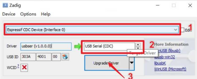 win7系统在Mind+选择端口的位置找不到UNIHIKER K10图6