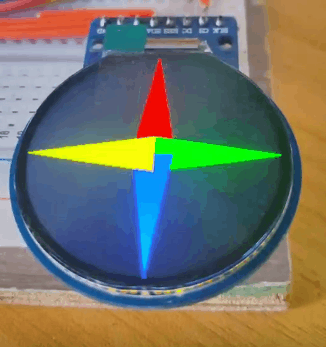 【花雕学编程】Arduino动手做（249）--GC9A01屏39个特色案例图1