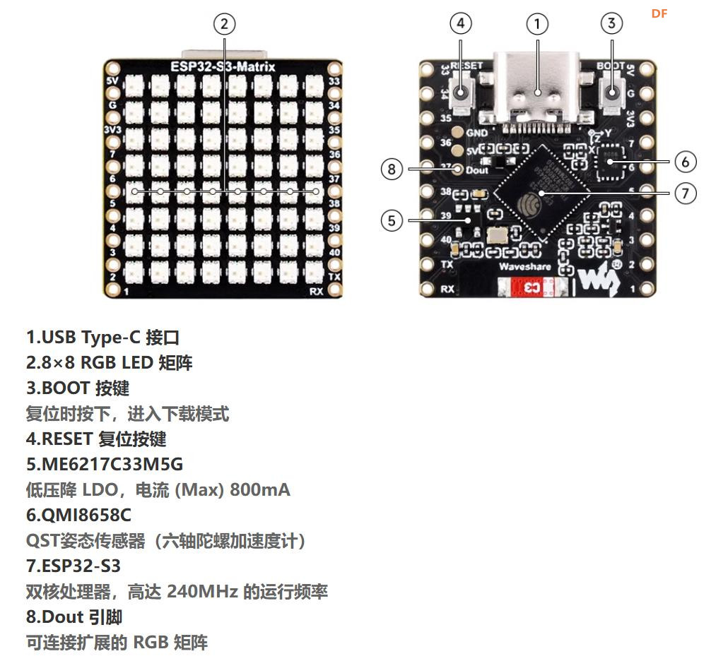 【花雕学编程】Arduino动手做（252）---Matrix显示文本字符图1