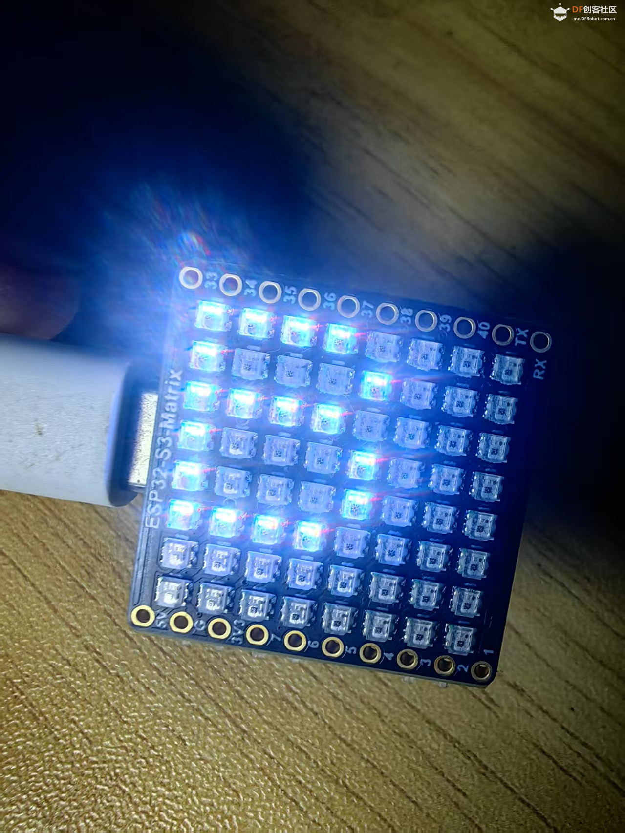 【花雕学编程】Arduino动手做（252）---Matrix显示文本字符图1