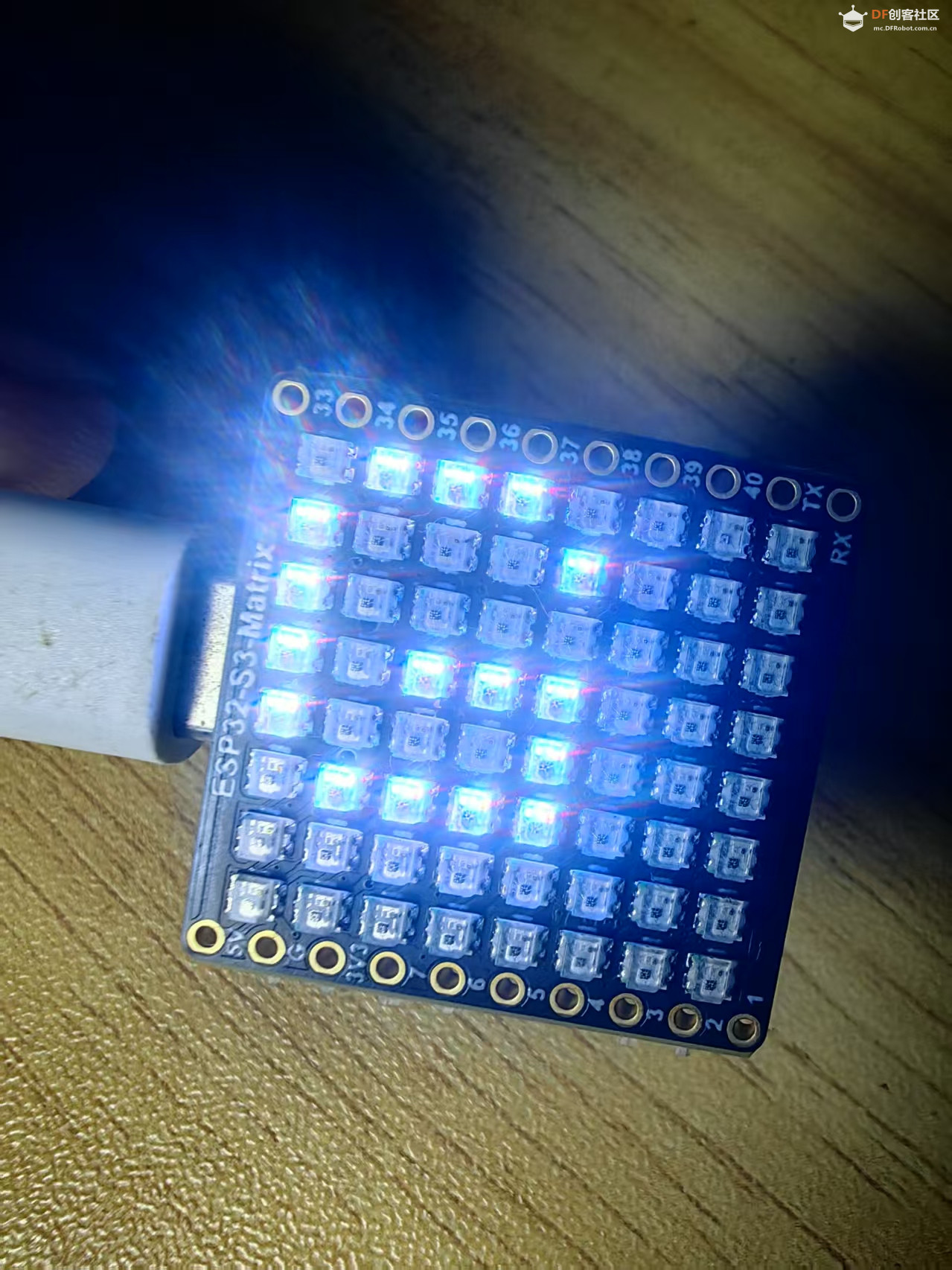【花雕学编程】Arduino动手做（252）---Matrix显示文本字符图1