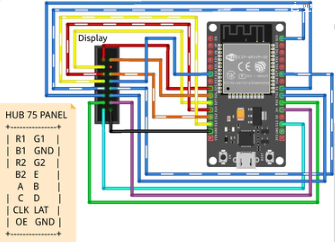 【花雕学编程】Arduino动手做（220）---P6 板点亮整个屏幕图2