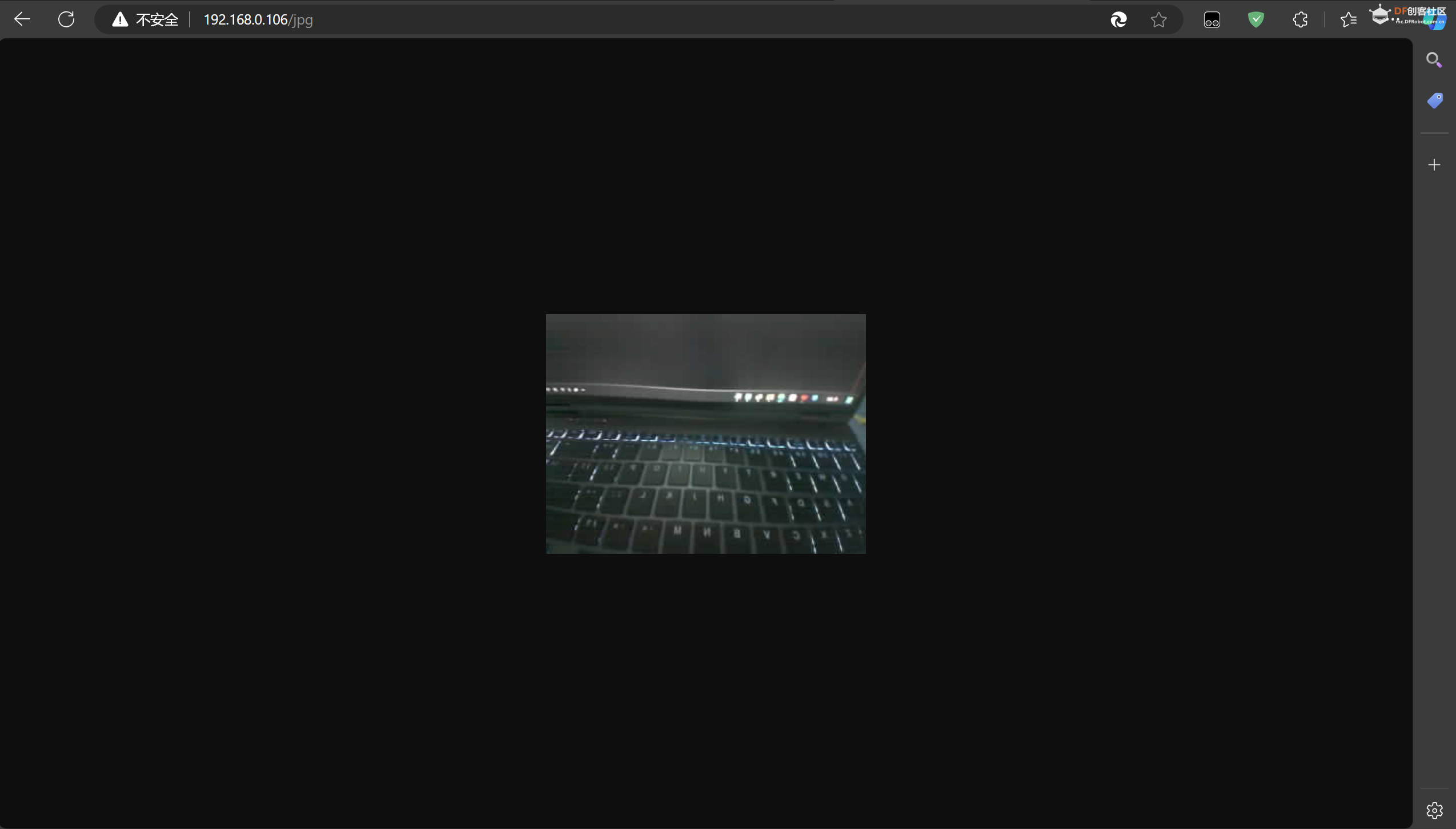 “ESP32-S3 AI摄像头”边缘轮廓检测—AI数万物图2