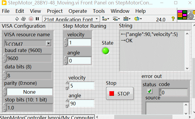 Beetle 树莓派RP2350 - 步进电机的 LabVIEW 控制与应用图5