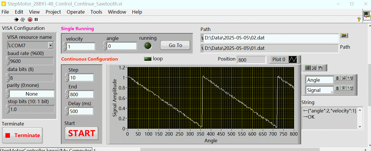 Beetle 树莓派RP2350 - 步进电机的 LabVIEW 控制与应用图18