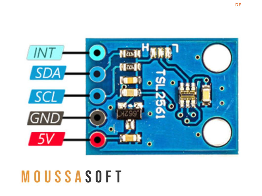 【花雕学编程】Arduino动手做（188）---TSL2561环境光传感器图1