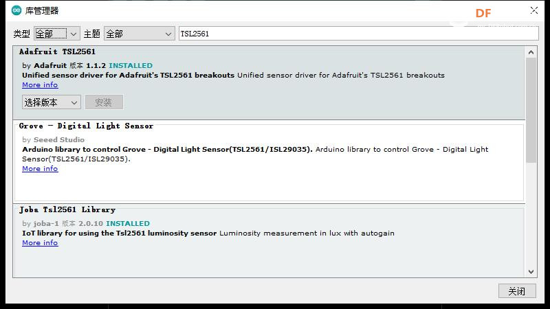 【花雕学编程】Arduino动手做（188）---TSL2561环境光传感器图1