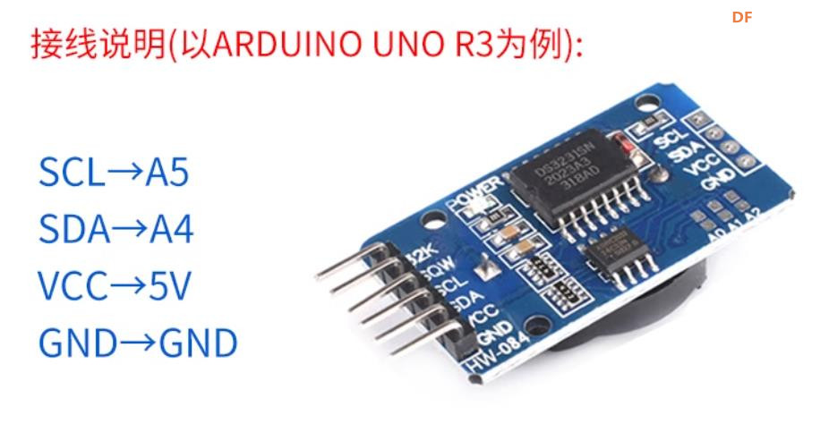 【花雕学编程】Arduino动手做（245）--DS3231高精度时钟模块图1