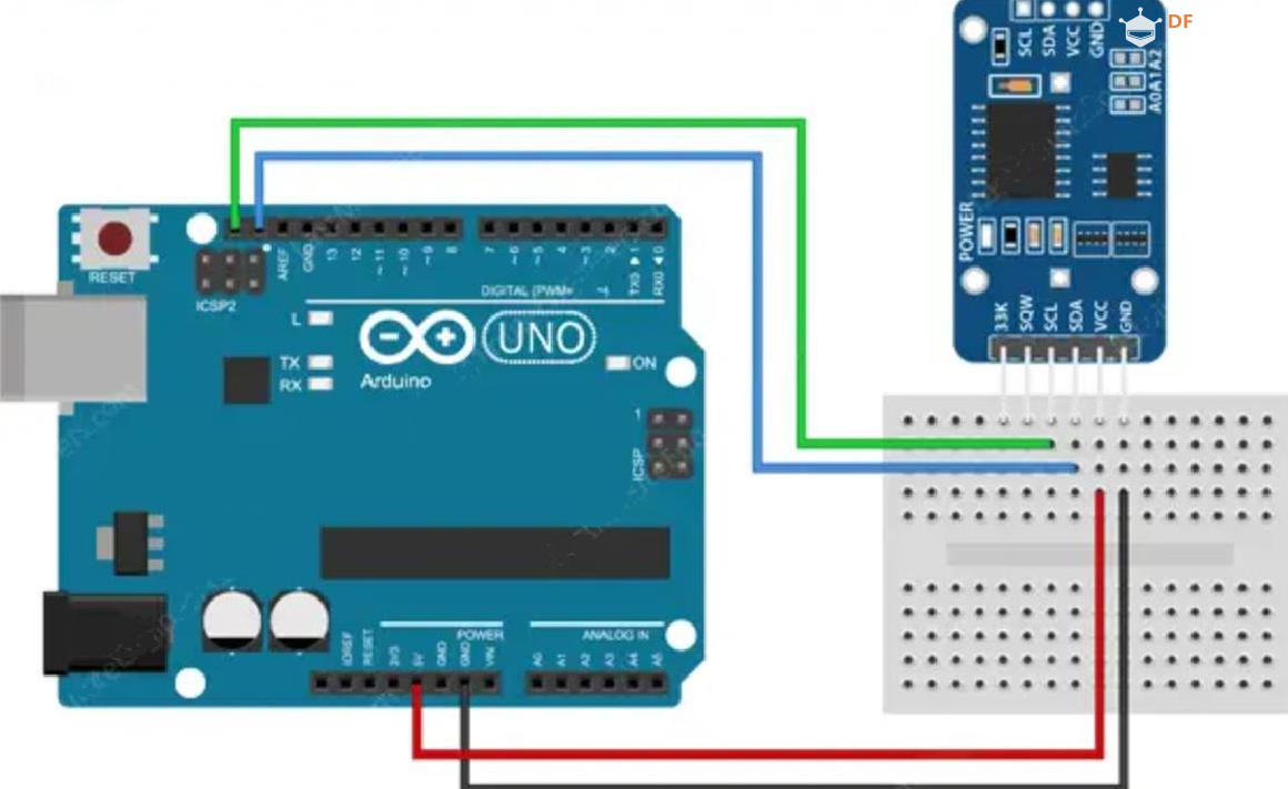 【花雕学编程】Arduino动手做（245）--DS3231高精度时钟模块图1