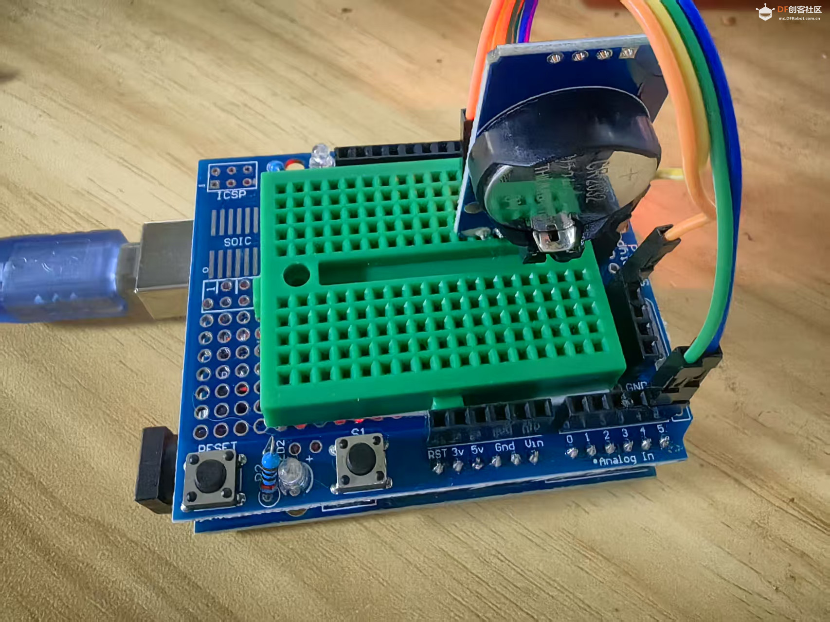 【花雕学编程】Arduino动手做（245）--DS3231模块12个小实验图1