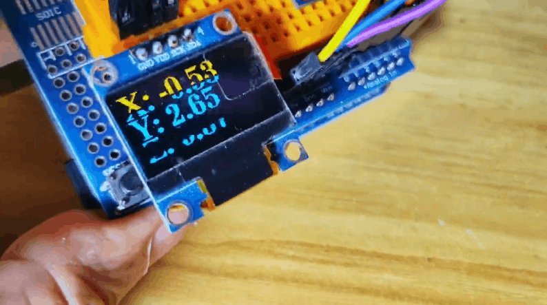 【花雕学编程】Arduino动手做（239）---ADXL335三轴6个小实验图1