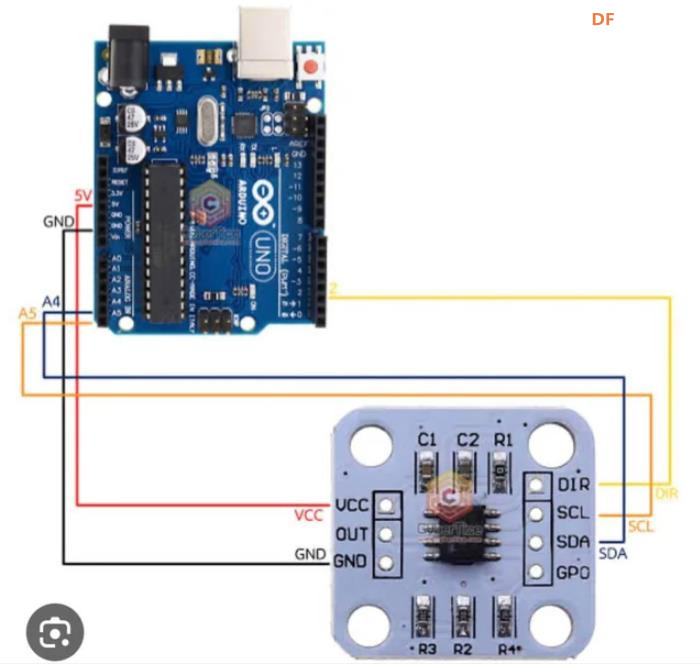 【花雕学编程】Arduino动手做（225）---AS5600的16个小实验图1