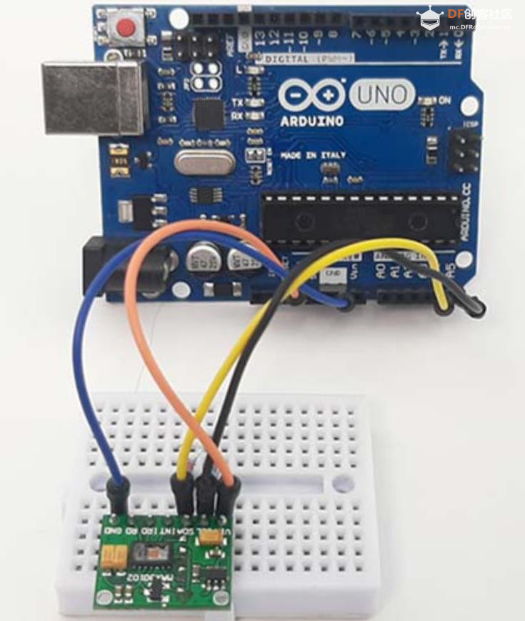 【花雕学编程】Arduino动手做（253）---MAX30100脉搏血氧模块图1