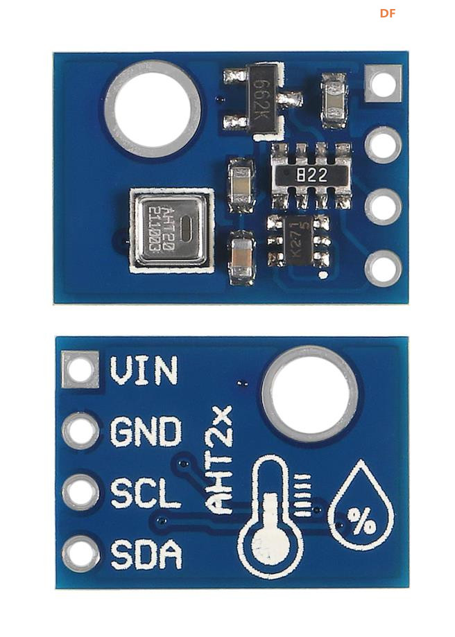 【花雕学编程】Arduino动手做（256）---AHT20 温湿度I2C模块图1