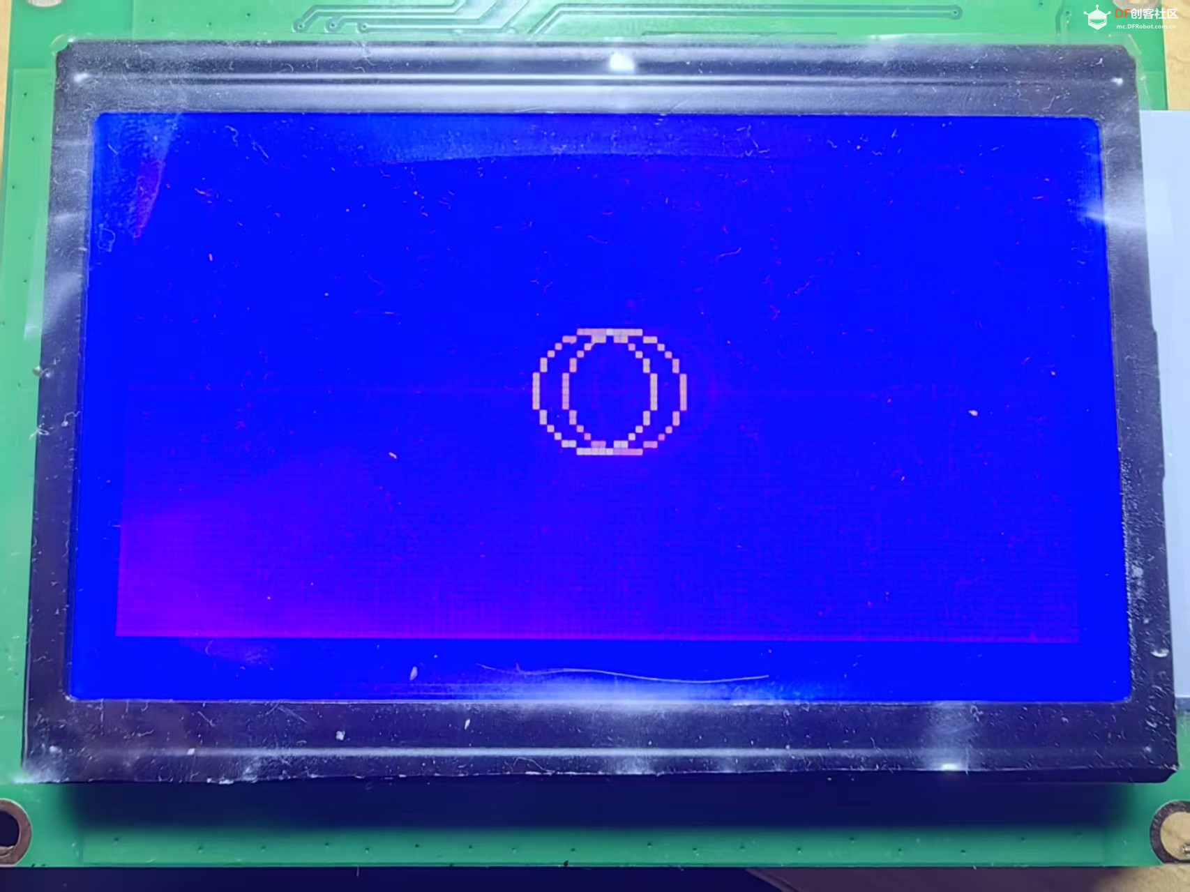 【花雕学编程】Arduino动手做（199）---七种圆形动画效果图2