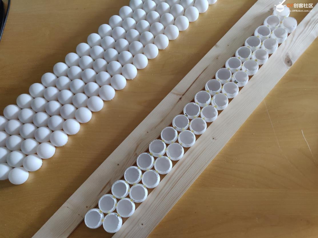 【Arduino动手做】特色乒乓球 LED 壁挂时钟图6