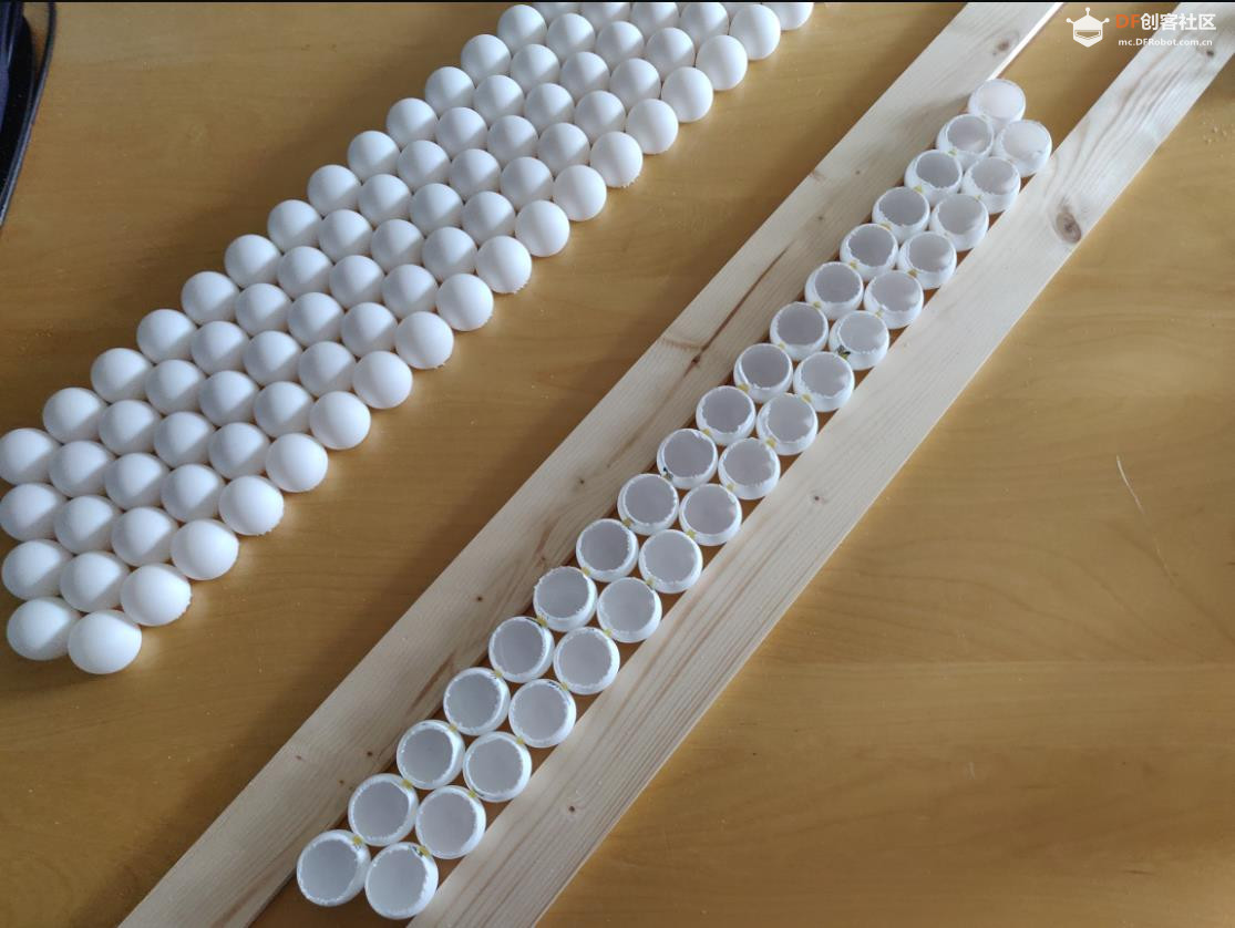 【Arduino动手做】特色乒乓球 LED 壁挂时钟图1