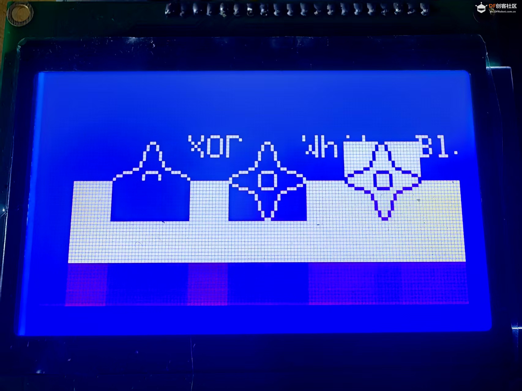 【花雕学编程】Arduino动手做（199）---绘制图形和文本图1
