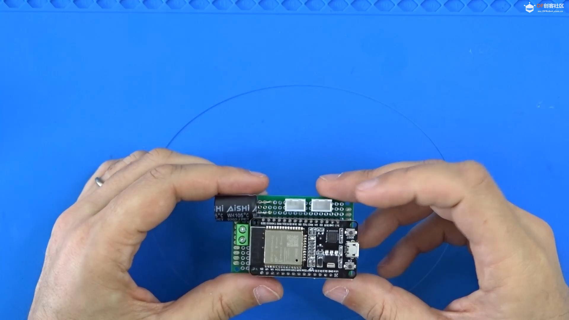【Arduino动手做】ESP32 声控 16x16 LED 智能 RGB 矩阵面板图3
