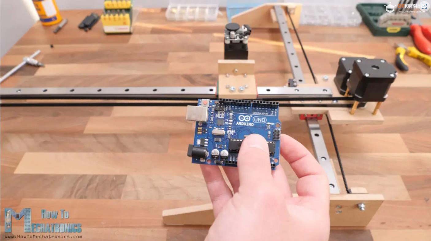 【Arduino 动手做】构建最简单的 CNC 机床 | DIY 激光雕刻机图1