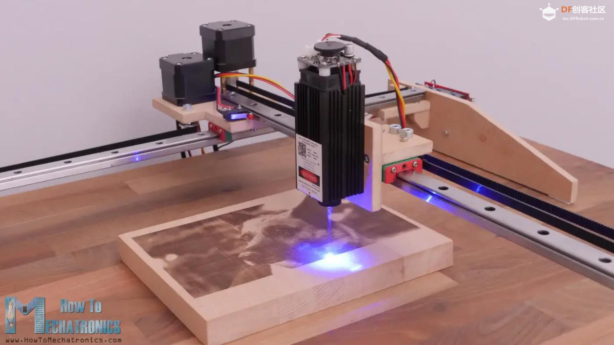 【Arduino 动手做】构建最简单的 CNC 机床 | DIY 激光雕刻机图1