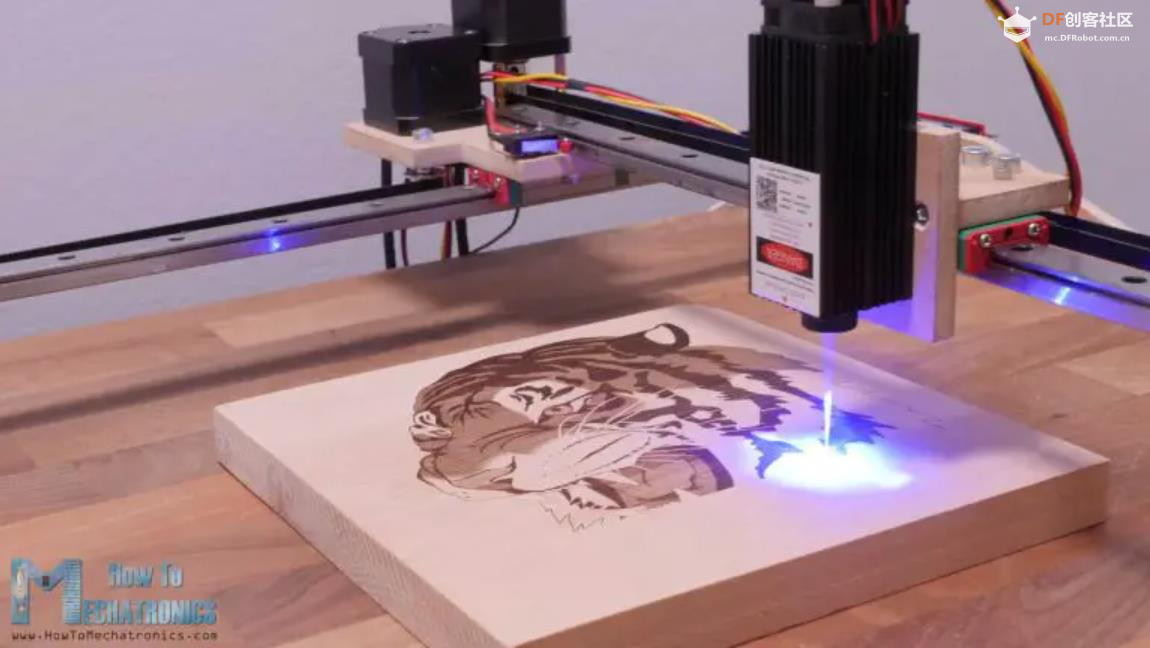 【Arduino 动手做】构建最简单的 CNC 机床 | DIY 激光雕刻机图1