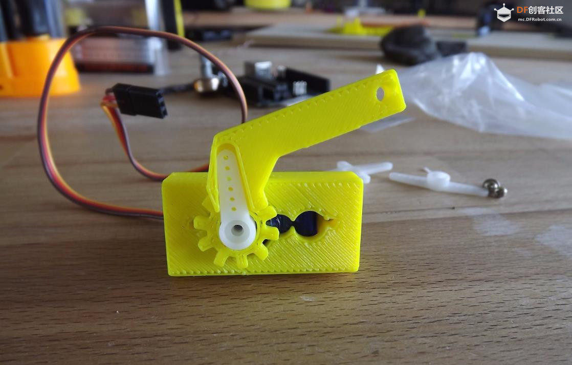 【Arduino 动手做】The Claw：3D 打印的机器人爪子图16